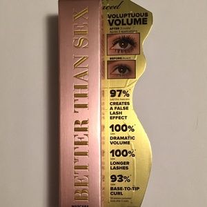 Too Faced Better Than Sex Mascara (full size, new)